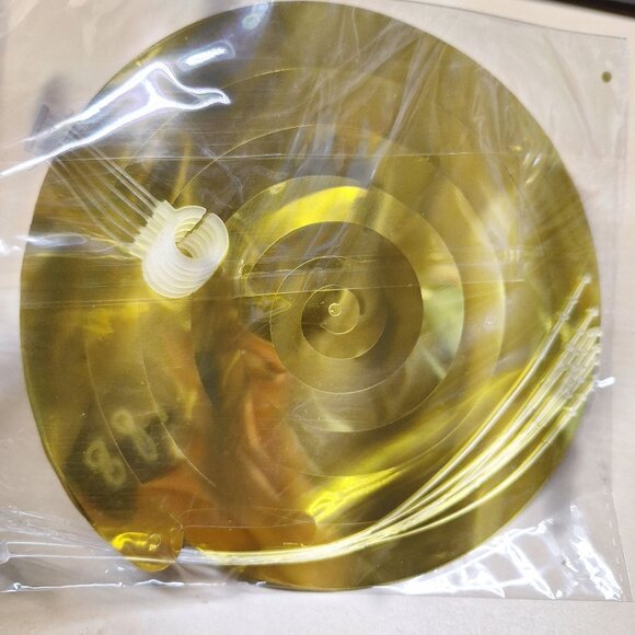 Mouse Ears Party Decorations Gold Red Spiral Streamer Banner Tablecloth - Picture 3 of 6